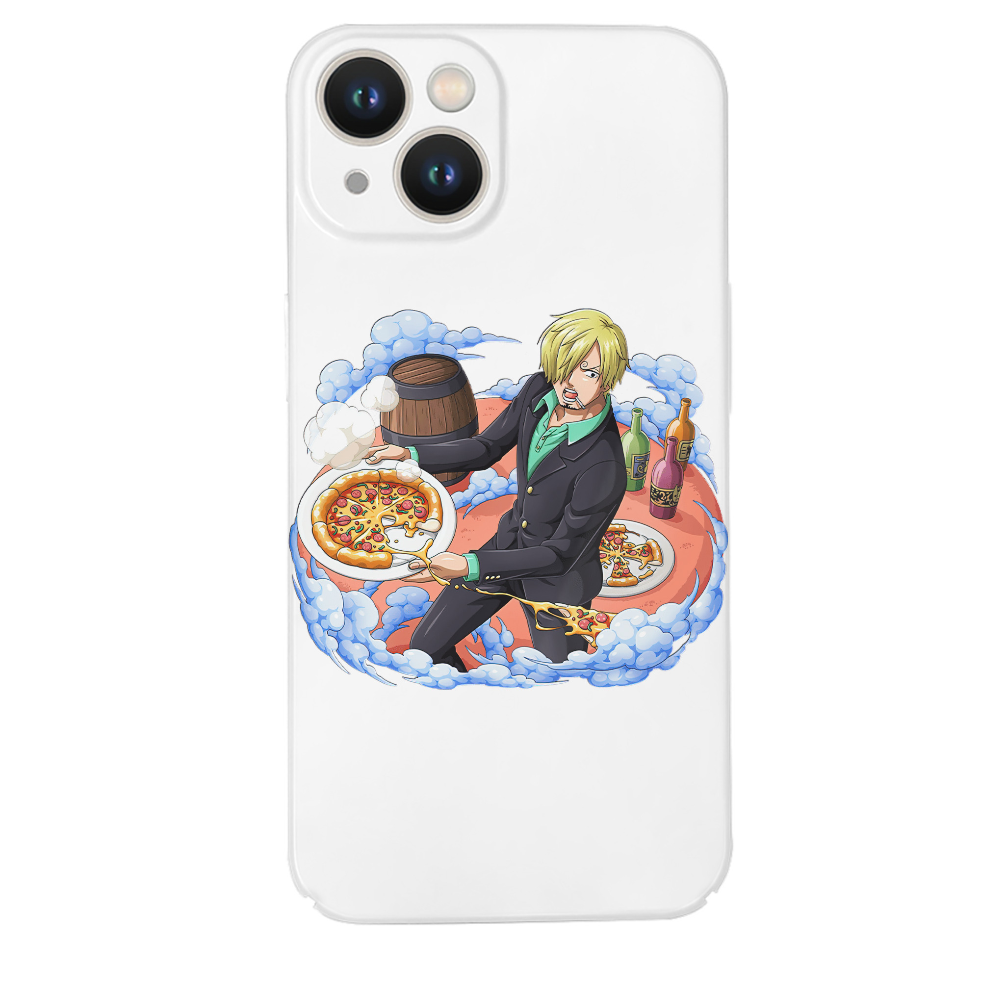 （画像用） ワンピース サンジ ONE PIECE Sanji 【iPhone 14シリーズ対応】ハードケース
